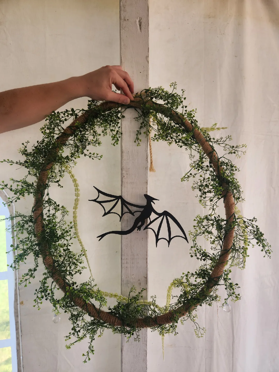 Dragon Wreath Wall Decor - 24 Inch image indicator(3)