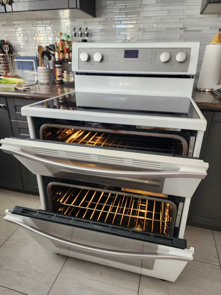 Whirlpool Double Oven Range - White image indicator(4)