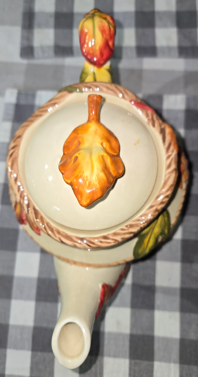 Fall Leaves Teapot image indicator(5)