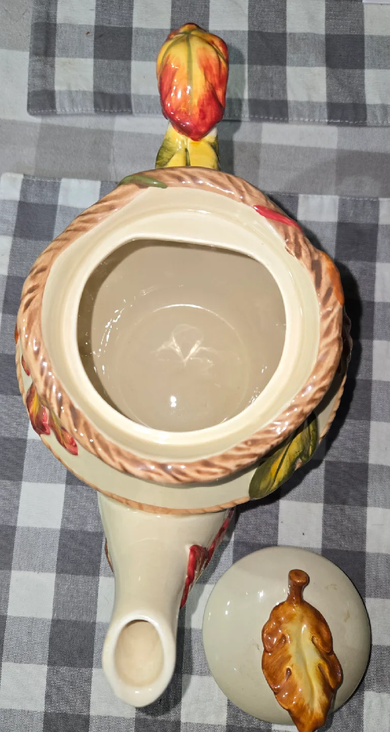 Fall Leaves Teapot image indicator(6)