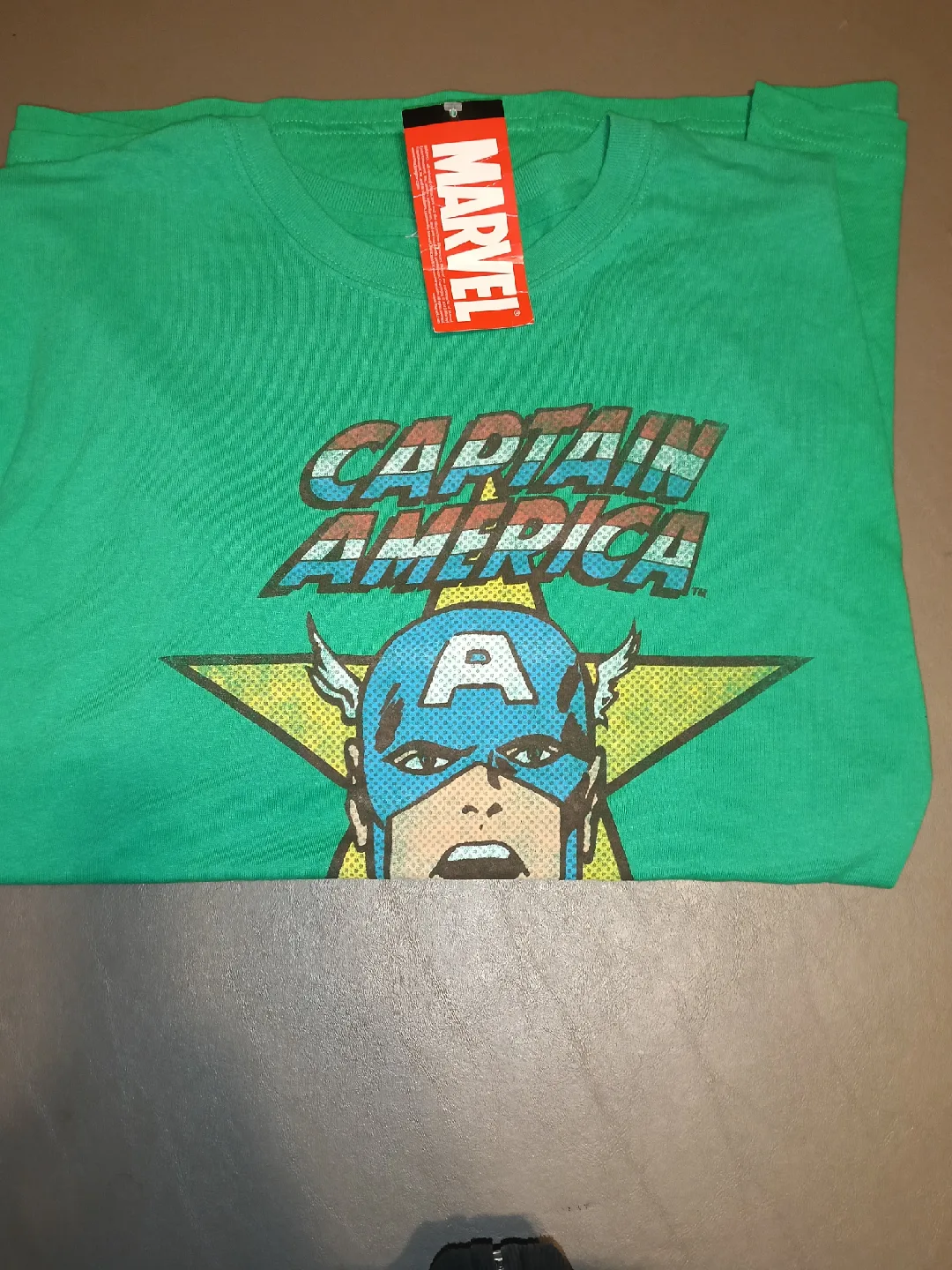 Marvel Captain America Green T-Shirt image indicator(2)