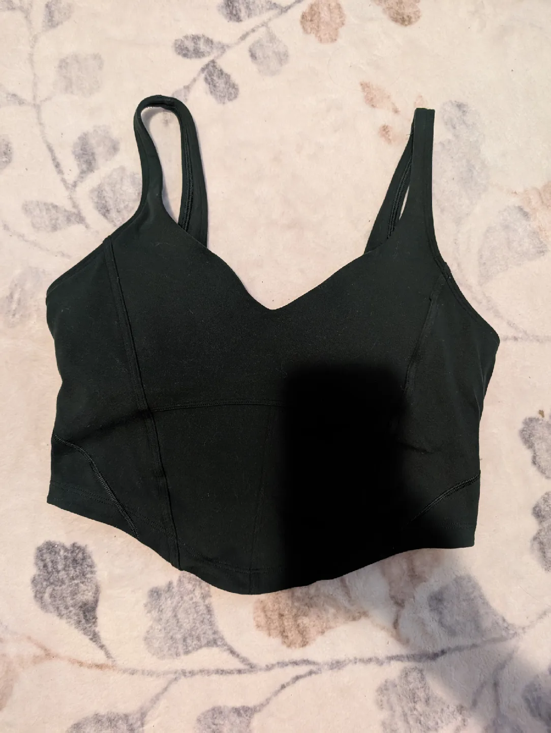 Lululemon Align Corset Tank Top - Size 8 - Deep Green image indicator(2)