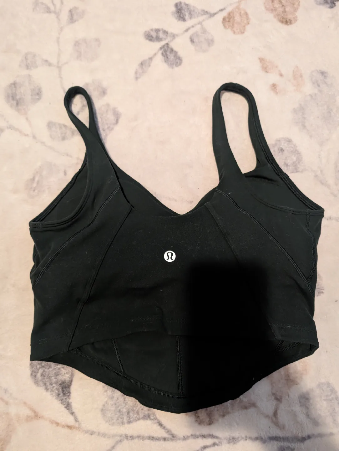 Lululemon Align Corset Tank Top - Size 8 - Deep Green image indicator(3)