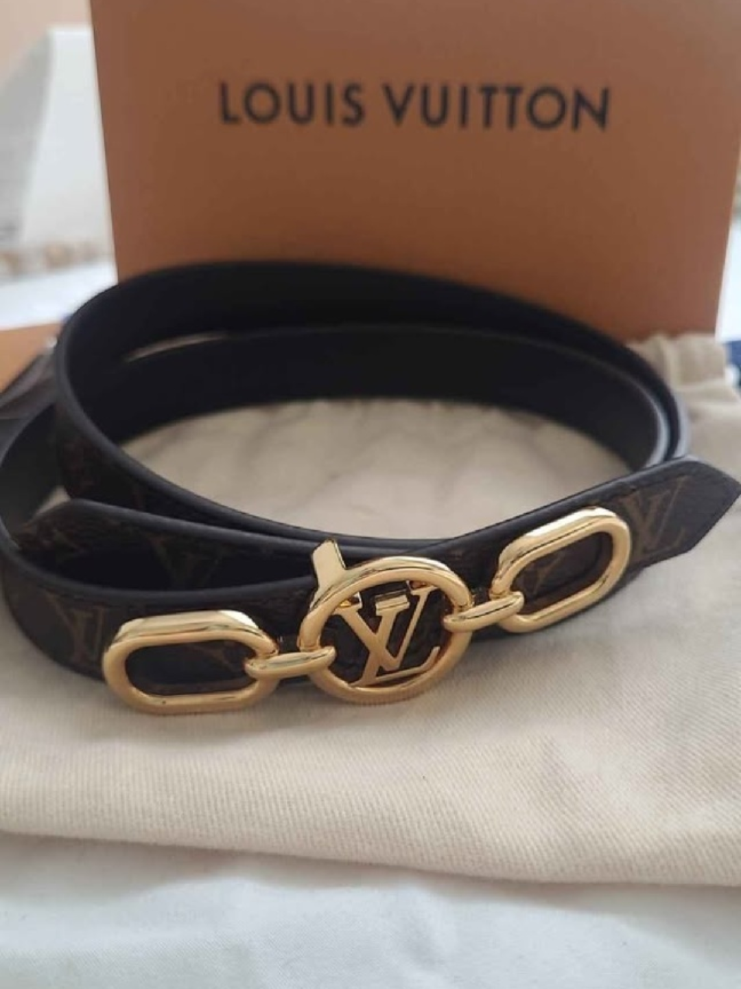 Louis Vuitton Chain Belt Size 80/32