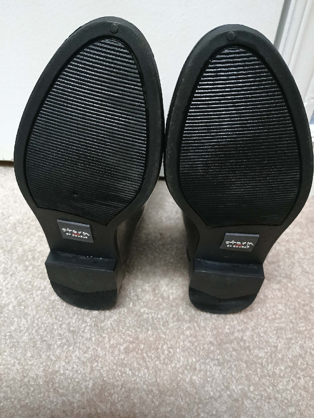 Cougar Storm Black Rain Booties - Size 8 - photo 5