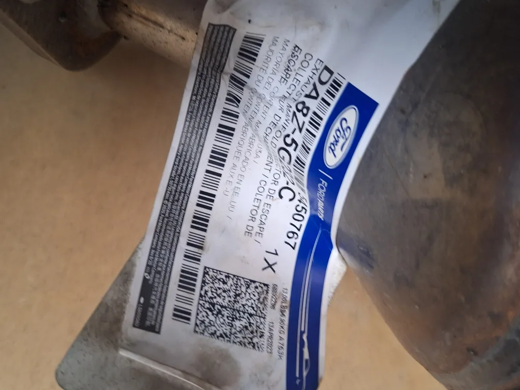 Ford DA8Z-5G232-D Exhaust Manifold Collector image indicator(4)