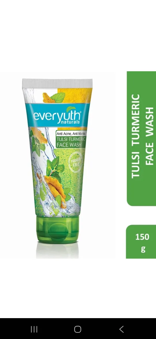 Everyuth Naturals Tulsi Turmeric Face Wash 150g