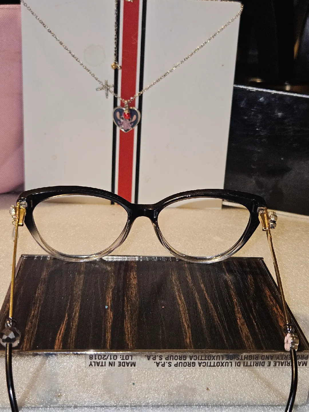 WH501 Black Cat Eye Glasses image indicator(2)