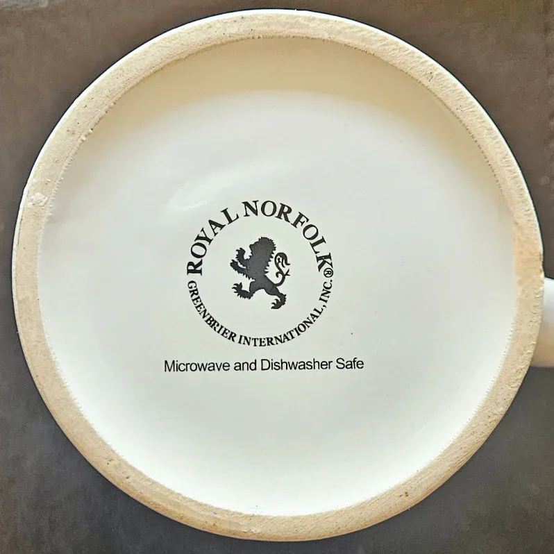 Royal Norfolk Red Floral Mug ☕️🥕 image indicator(3)