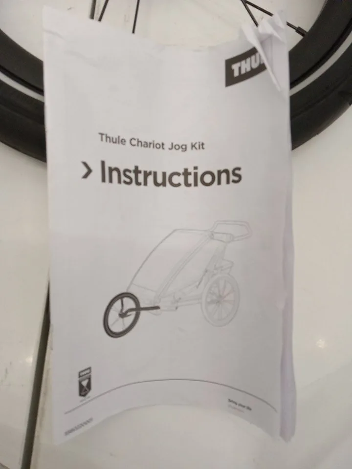 Thule Chariot 2 Jogging Kit - double - 12" - (model: 20201302) image indicator(4)