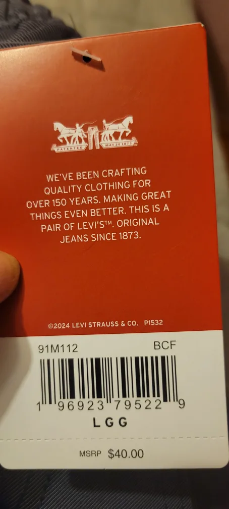 Levi's Jogger Pants - Size Large image indicator(7)