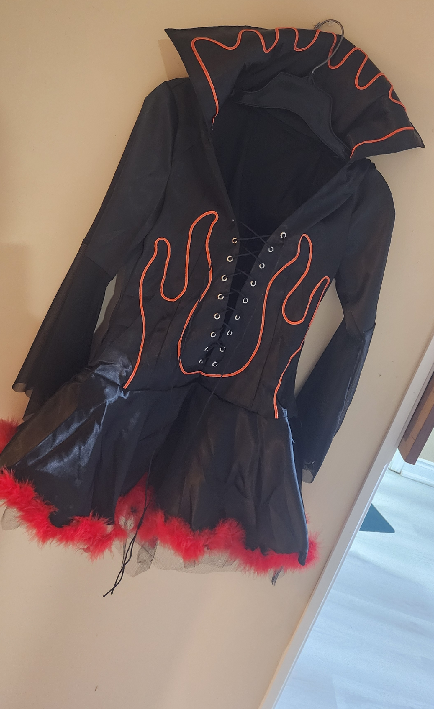 Flame Design Dress