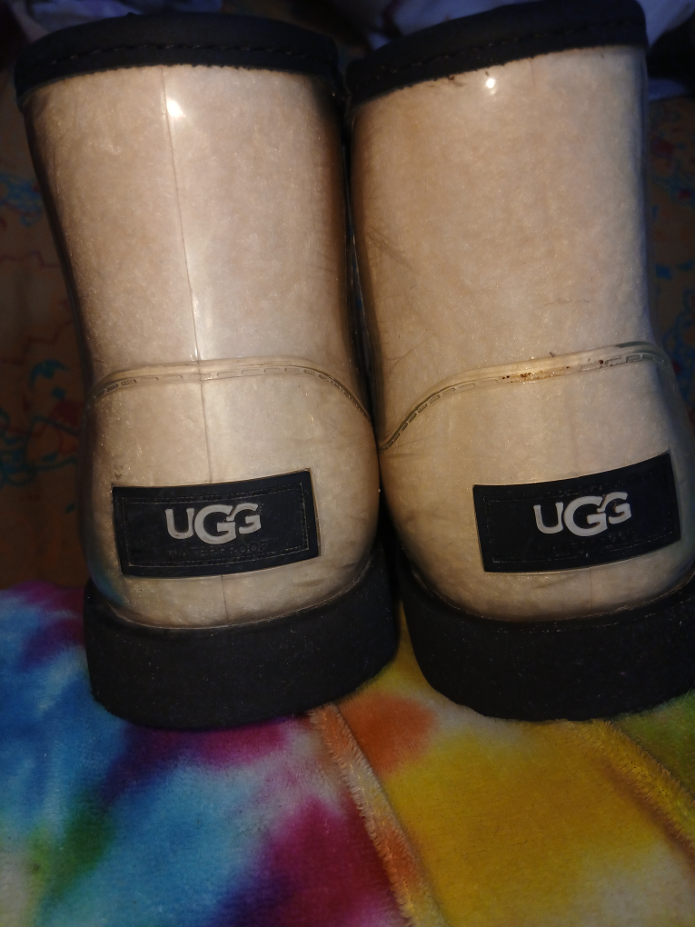 UGG Waterproof Clear Boots - Size 12 - photo 3