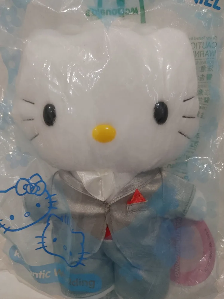 🧡SUPER RARE HELLO KITTY MCDONALD'S 2000 KOREAN WEDDING NEW! image indicator(5)