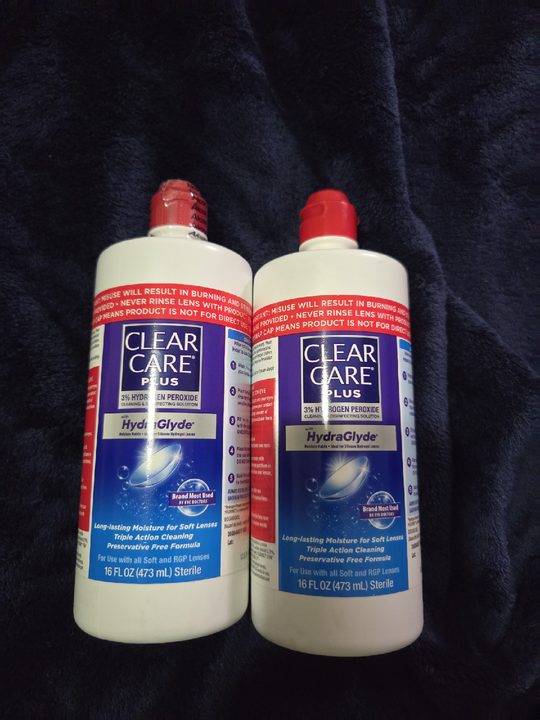 Clear Care Plus Contact Lens Solution, 16 fl oz