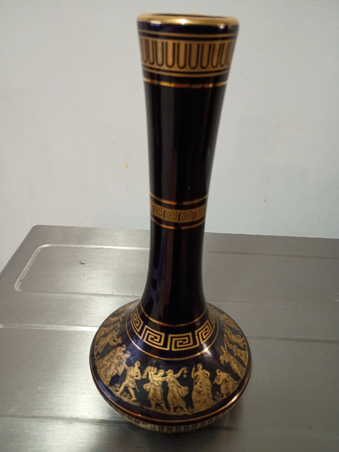 Handmade in Greece GODS 24K Gold Vase