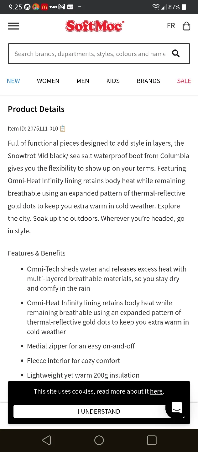 🧡COLUMBIA SNOWTROT WATERPROOF WINTER BOOTS NEW WOMENS 10.5 image indicator(7)