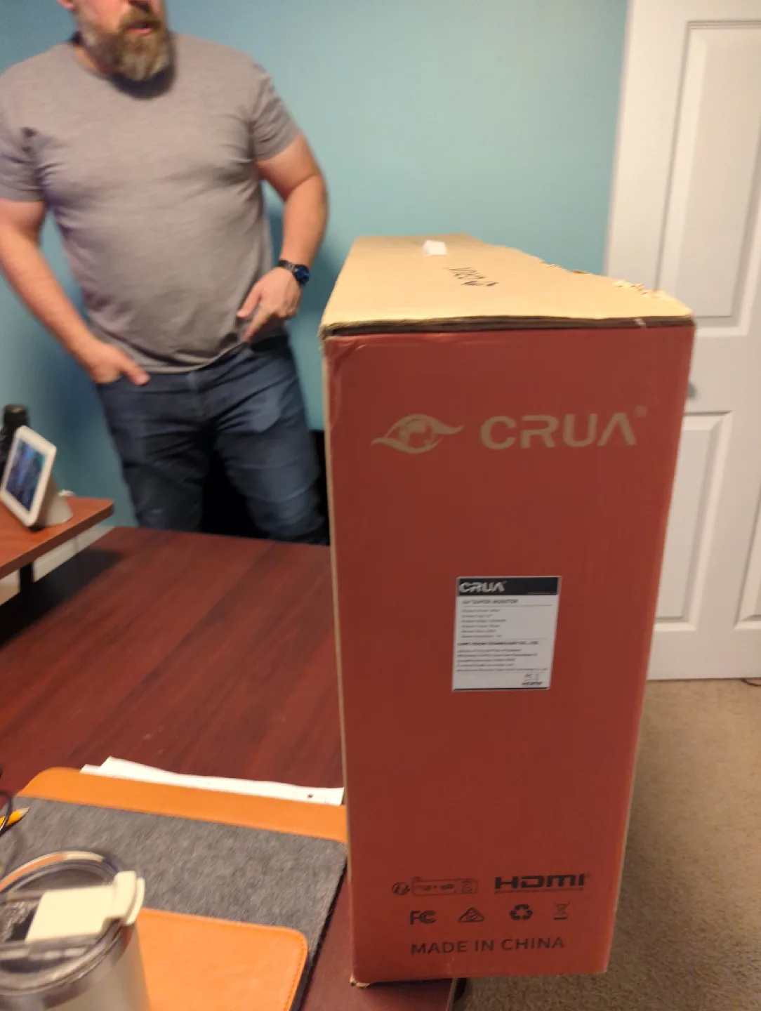 New CRUA 34-Inch Ultra-Curved Monitor 165Hz image indicator(2)