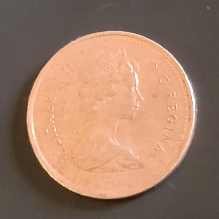 1979 Canadian 1 cent coin thumbnail