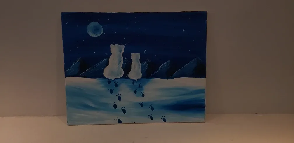 Polar Bear Painting