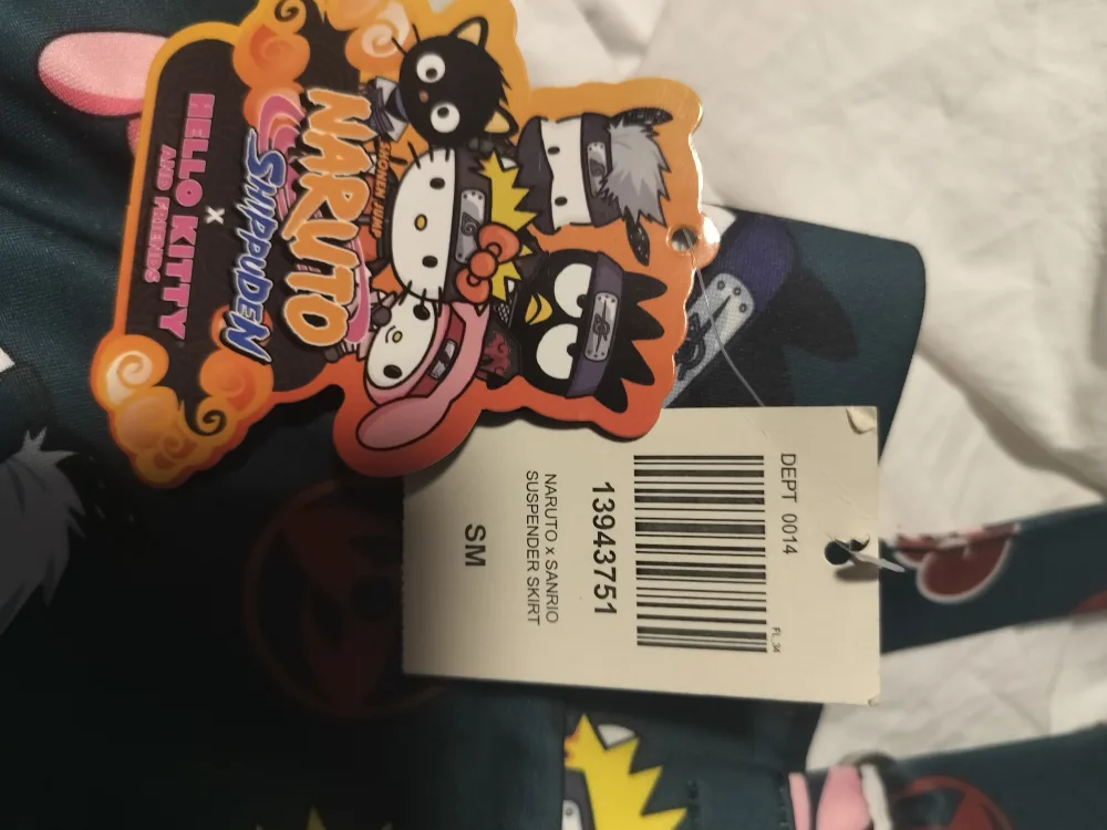 Hello Kitty x Naruto Suspender Skirt - Size Small image indicator(2)