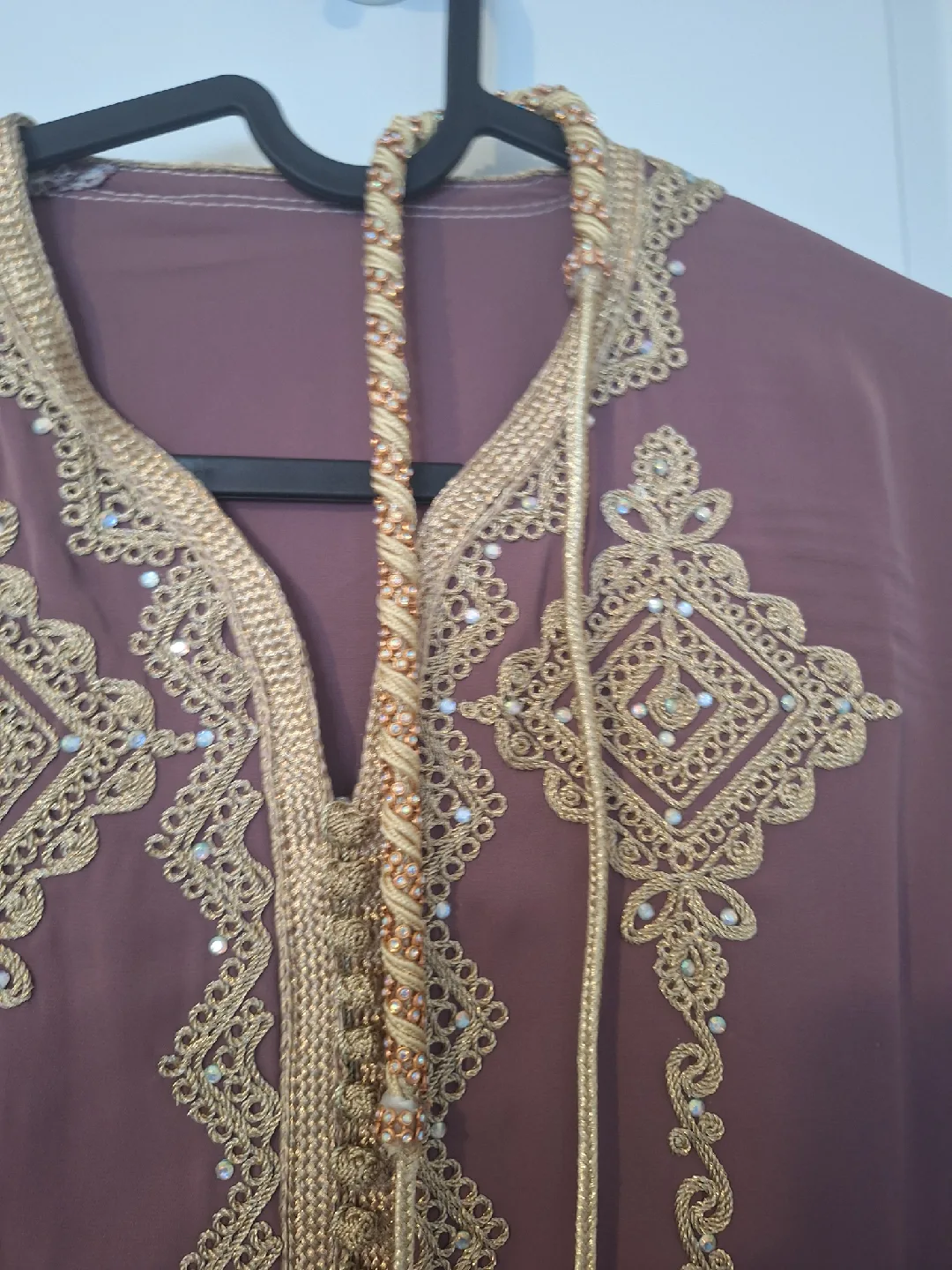 🇲🇦🩷Embroidered Moroccan Caftan for girls🩷🇲🇦 image indicator(2)