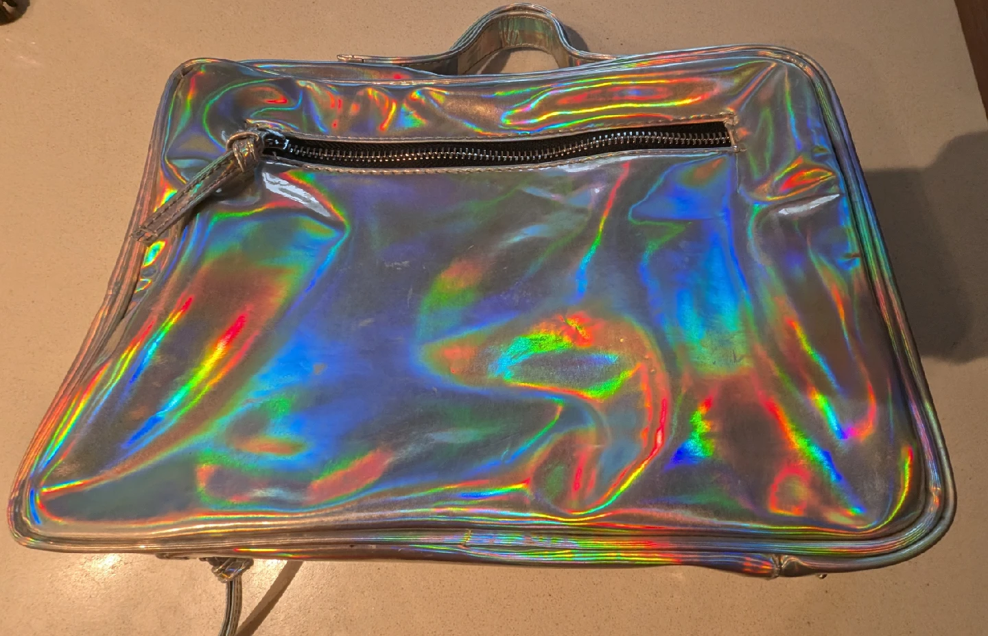 Victoria's Secret Iridescent Hanging Travel Cosmetic Bag - photo 4