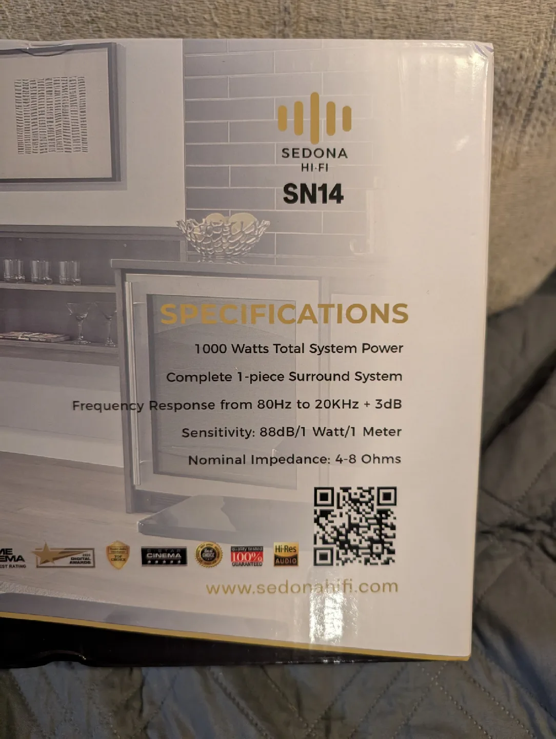 Sedona Hi-Fi SN14 Soundbar - Like New! image indicator(2)