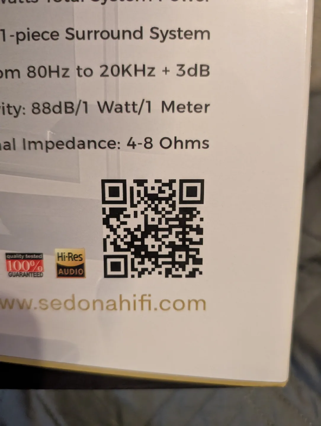 Sedona Hi-Fi SN14 Soundbar - Like New! image indicator(3)