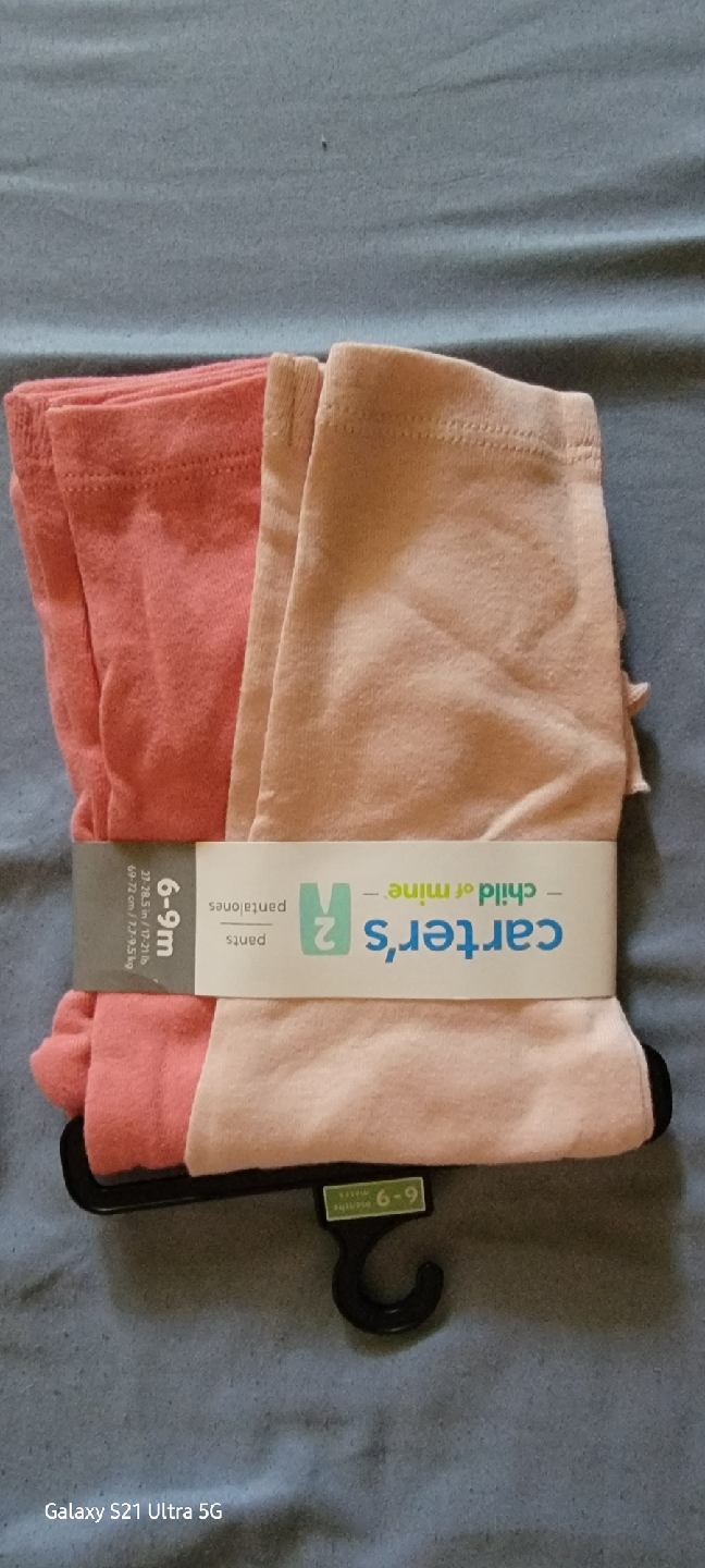 Carter's Child of Mine 2-Pack Pants (6-9m)