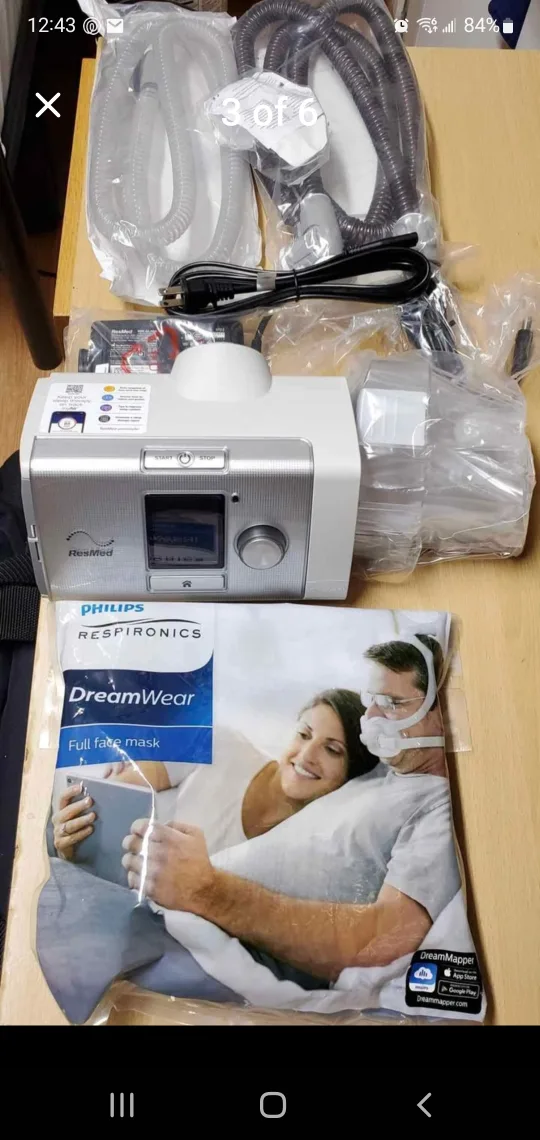 ResMed AirCurve 10 VAuto BIPAP Machine image indicator(4)