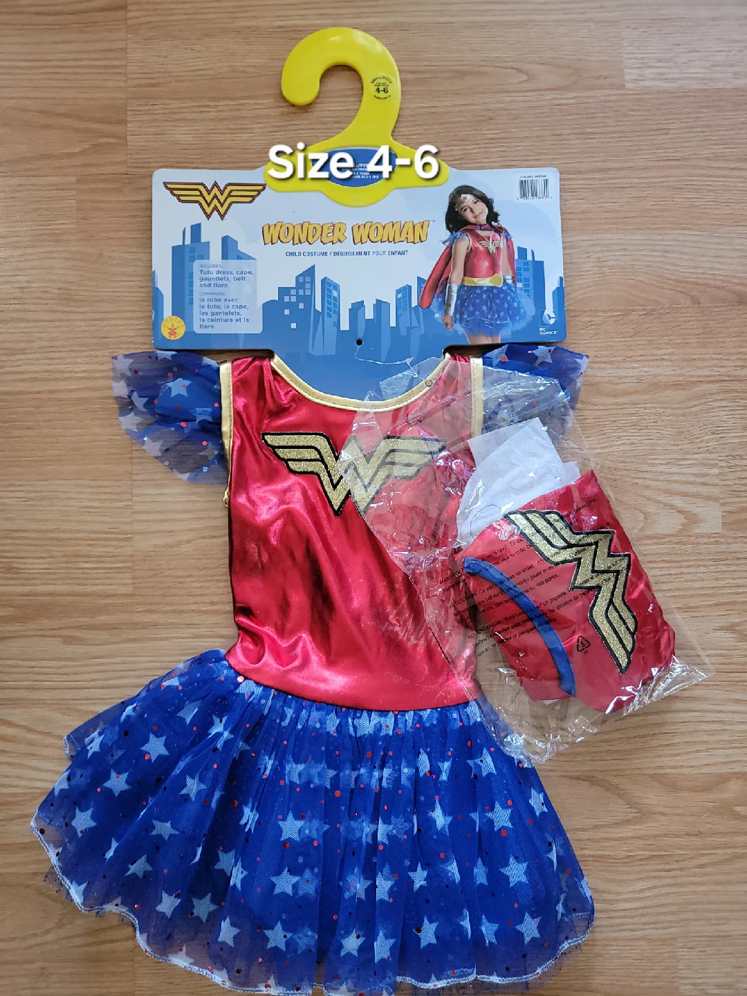 Wonder Woman Costume - Size 4-6 thumbnail