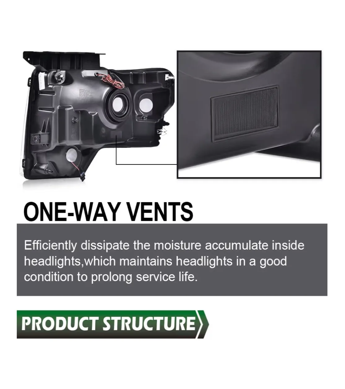 Ford F-150 Headlight Assembly image indicator(7)
