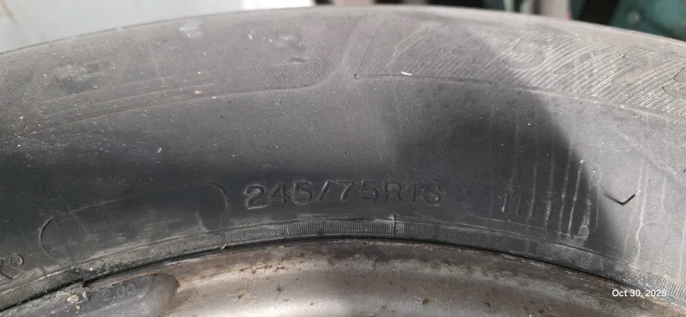 2020 Sprinter Set of 4 Used Tires image indicator(7)