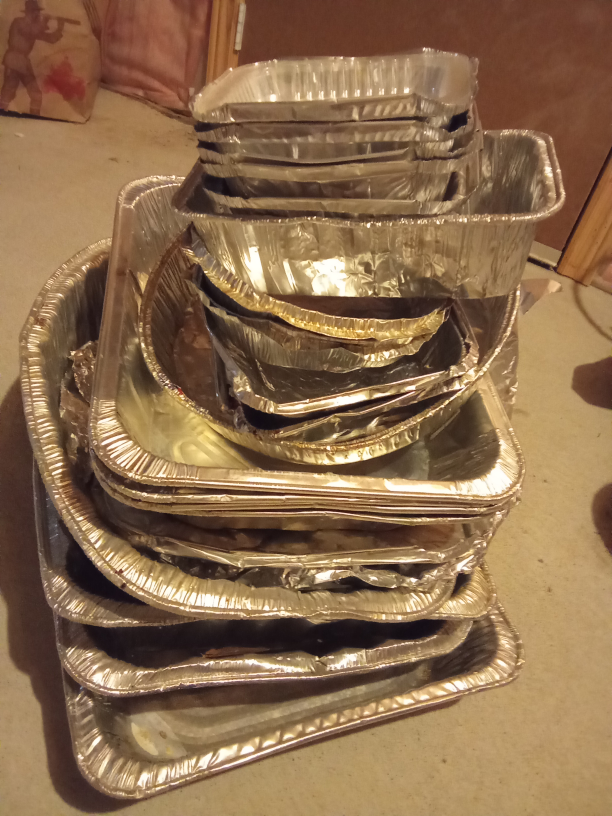 Used Aluminum Foil Pans - Baking & Cooking