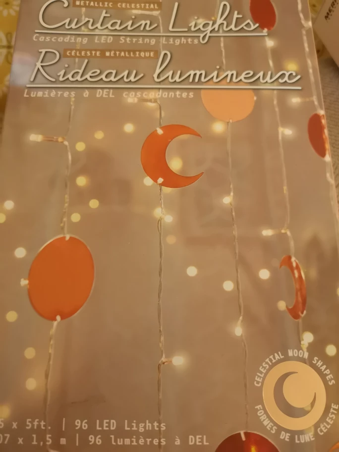 Merkury Metallic Celestial Curtain Lights - photo 2