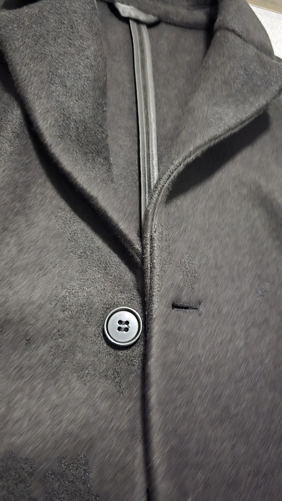 H&M Black Wool Blend Coat - Size S - photo 2