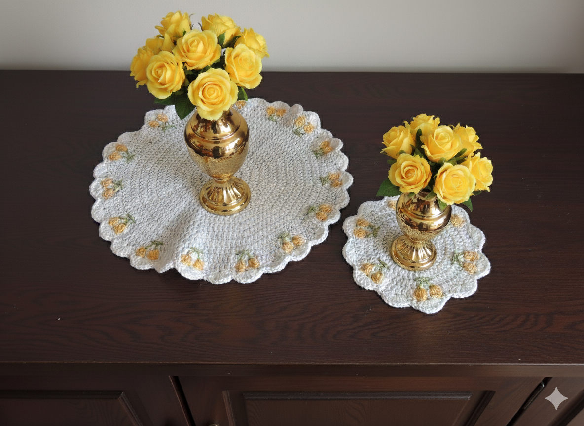 crochet doilies - photo 2