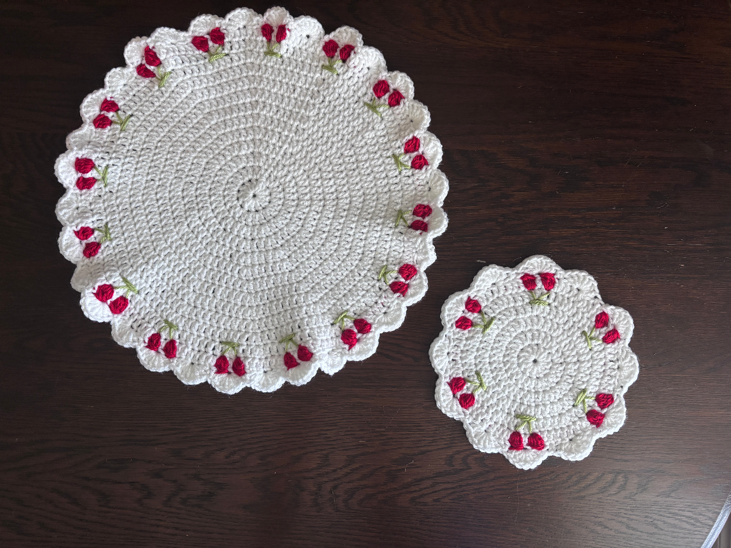crochet doilies - photo 3