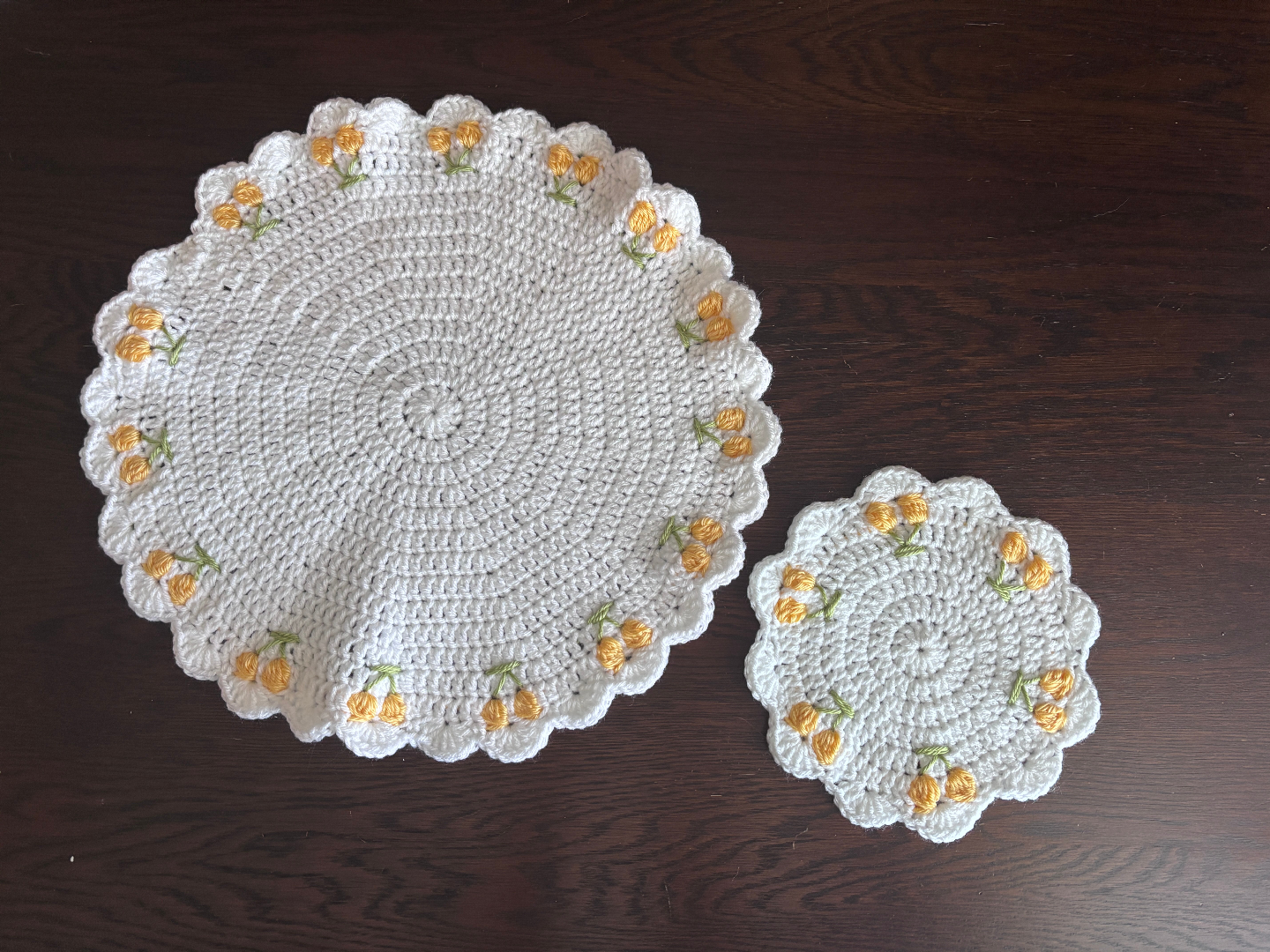 crochet doilies - photo 4