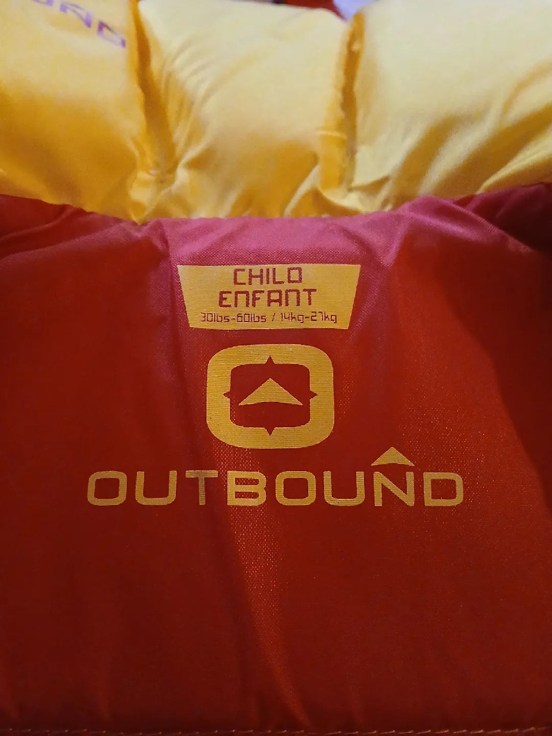 Outbound Child Life Jacket (30-60lbs) image indicator(2)