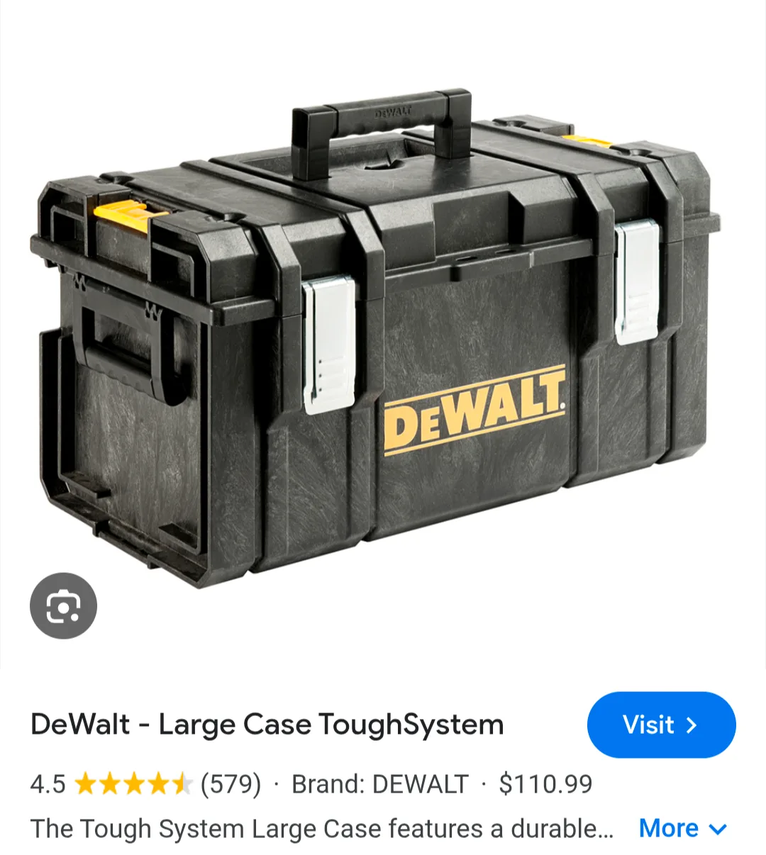 20V Max DeWalt Atomic Combo Kit + Large Tool Box image indicator(3)