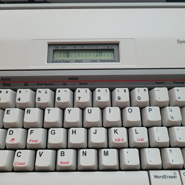 Smith Corona XD 4600 Spell-Right Dictionary Typewriter image indicator(5)