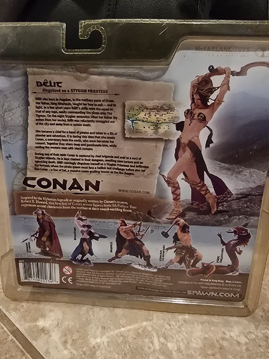Conan Series One Belit Action Figure image indicator(2)