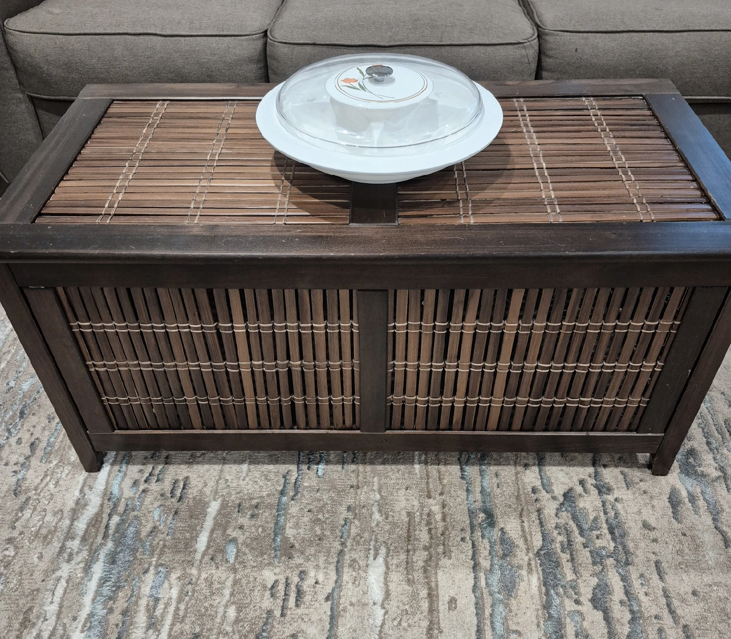 Bamboo Coffee Table/Storage Trunk - photo 4