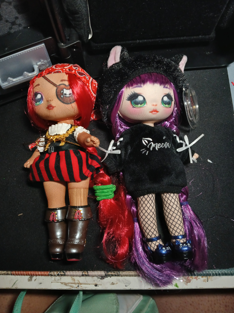 NaNaNa Surprise black cat backpack playset - photo 4