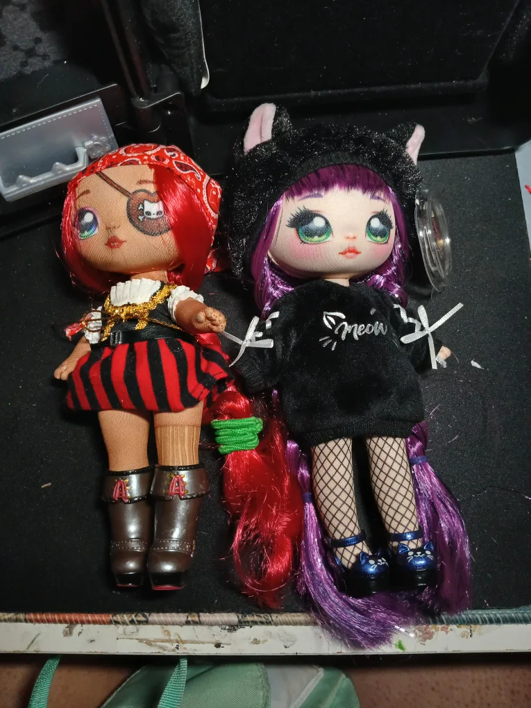 NaNaNa Surprise black cat backpack playset image indicator(4)