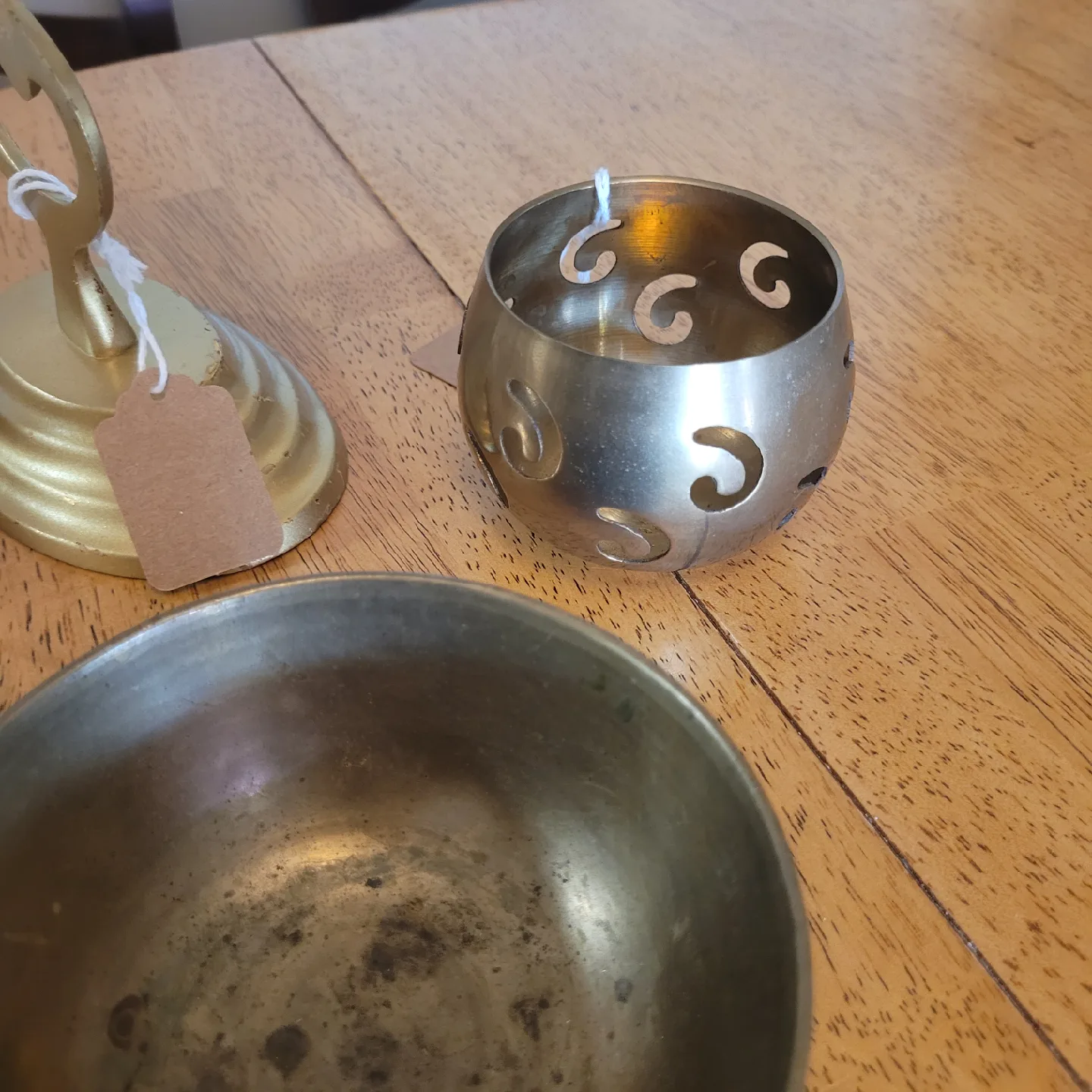 Lot of 9 Vintage Brass Items 5.00 each or all 9 for 25.00 image indicator(4)