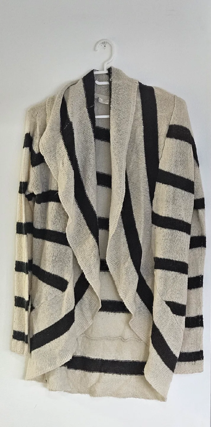 stripe cardigan thumbnail