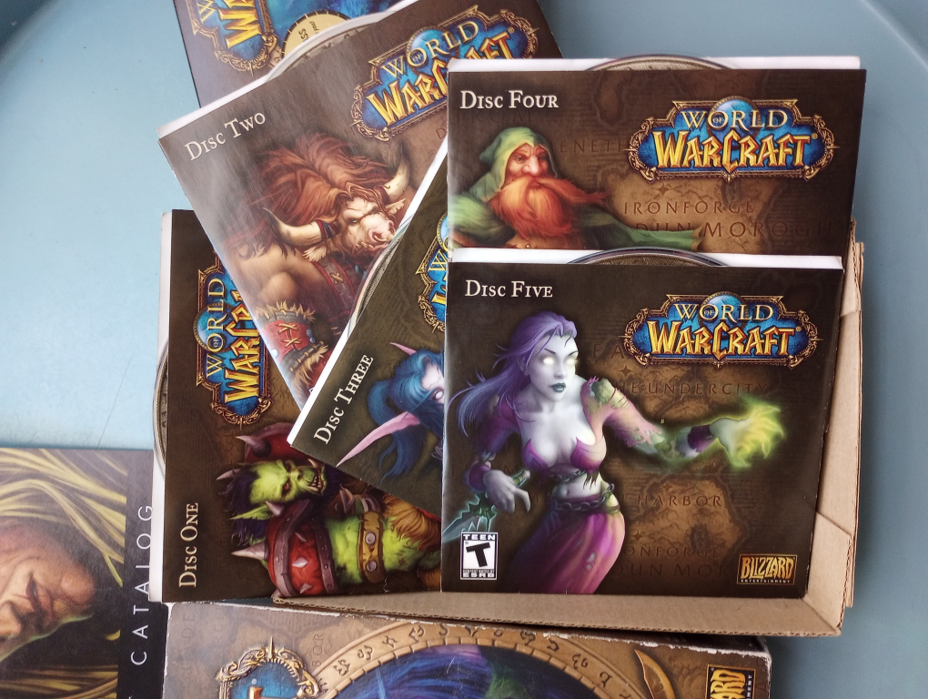 World of Warcraft Blizzard PC game set - photo 2